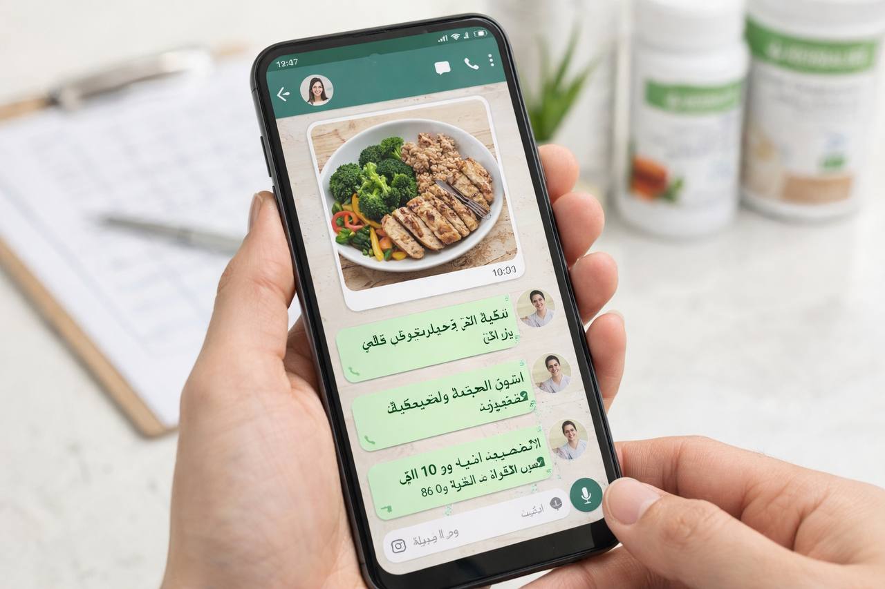 متابعة مدرب (نظام غذائي)