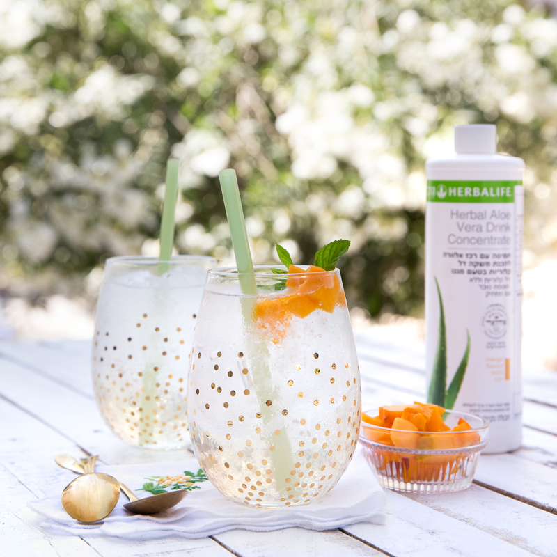 تركيز الوفيرا بطعم المانجا Aloe Mango 473 ml