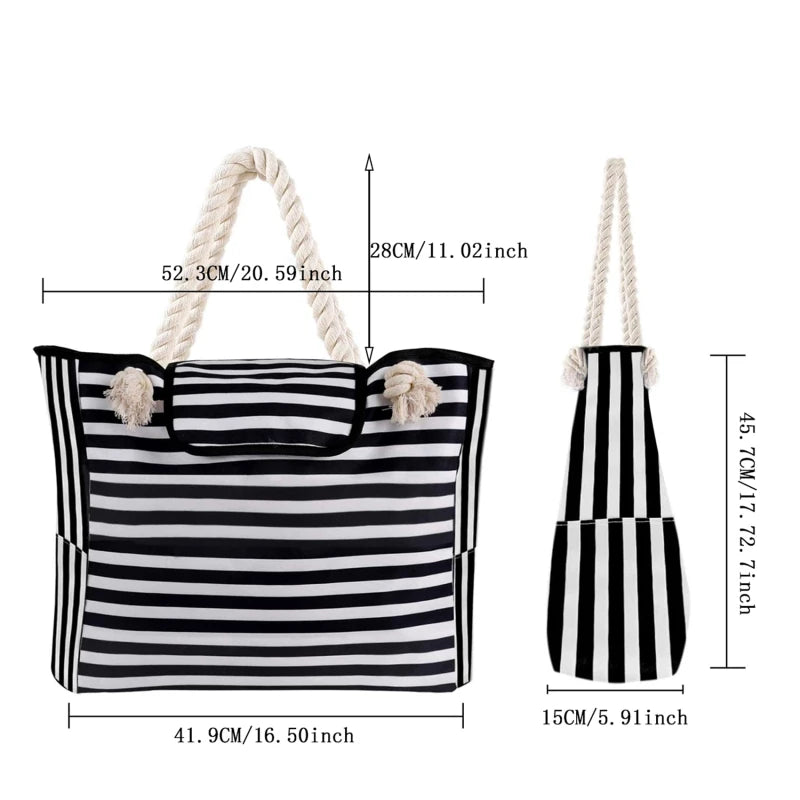 The Port Louis- Shoulder Beach Bag