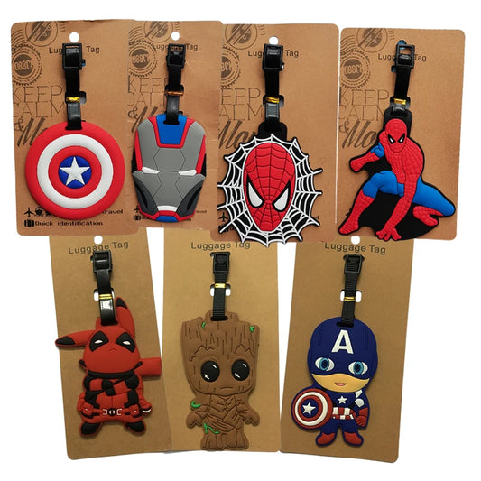 The Iceland- Disney Cartoon SuperHero Luggage Tags